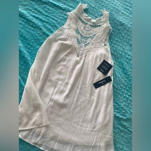 Lulus White Lace Babydoll Dress